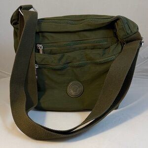Olive Green Crossbody Bag